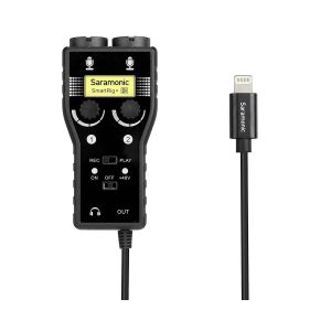 Picture of Saramonic SmartRig Di, Single-Channel Mic and Guitar Interface with Lightning Connector for iOS Devices