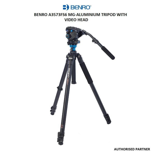 Picture of Benro A3573FS6 Mg-Aluminium Tripod with Video Head
