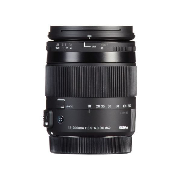 Sigma 18-200mm f/3.5-6.3 DC Macro OS HSM Contemporary Lens for Nikon F