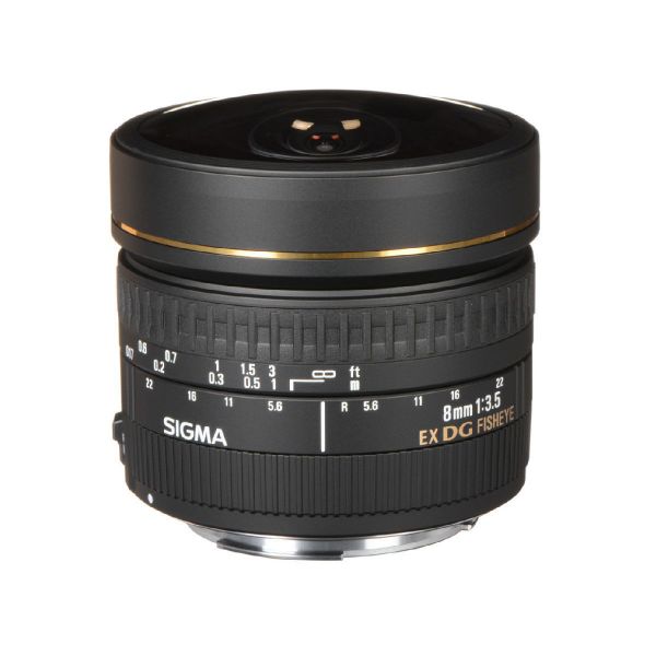 Picture of Sigma 8mm f/3.5 EX DG Circular Fisheye Lens for Nikon F