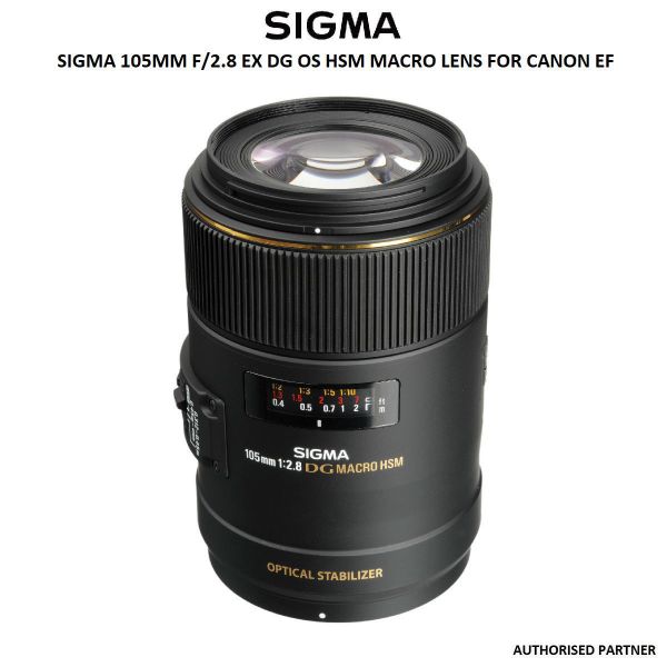 Sigma AF-MF 105mm f/2.8 EX offers Macro Lens