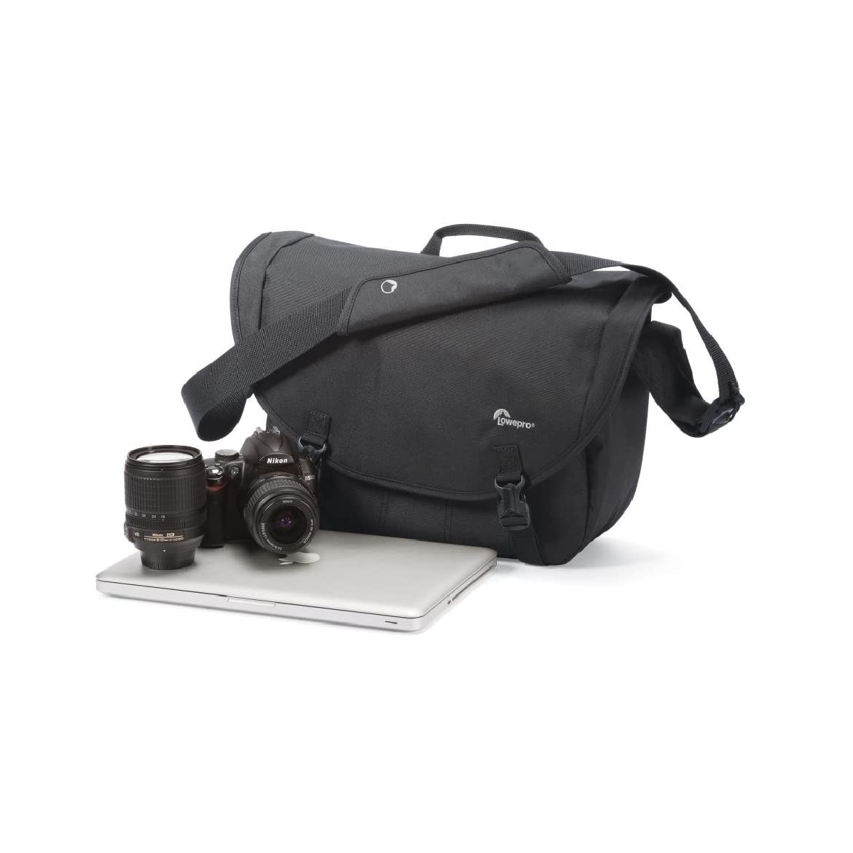 Lowepro Passport Messenger Camera and Gear Bag, Black Future Forward