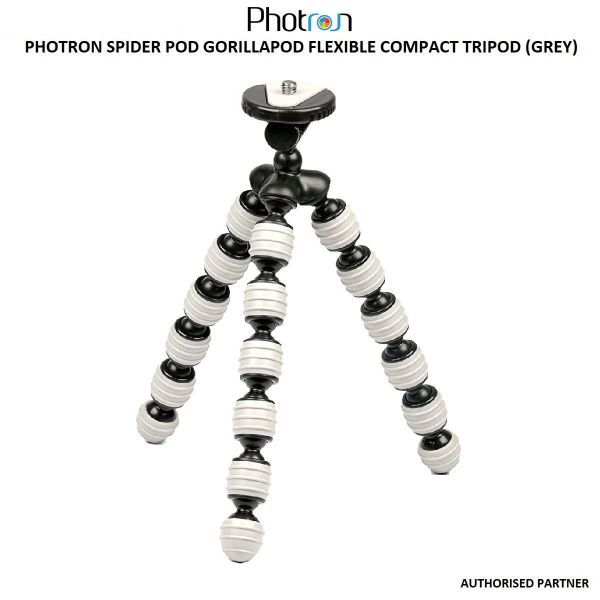 Picture of Photron Spider Pod GorillaPod Flexible Compact Tripod (Grey)