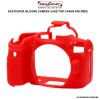 Picture of easyCover Silicone Protection Cover for Canon 90D (Red)