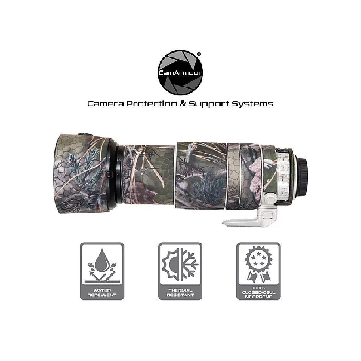 CamArmour Lens Cover For Canon EF 100400mm f/4.55.6L IS II USM Lens