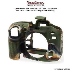 Picture of easyCover Silicone Protection Cover for Nikon D7100 and D7200 (Camouflage)