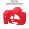 Picture of easyCover Silicone Protection Cover for Canon EOS 5D Mark III, 5DS & 5DS R (Red)