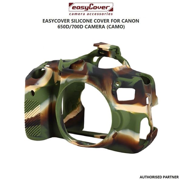 Picture of EasyCover Silicone Cover for Canon 650D/700D Camera (Camouflage)