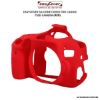 Picture of EasyCover Silicone Cover for Canon 750D Camera (Red)
