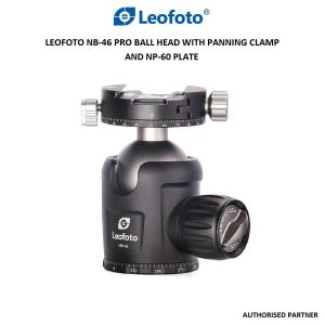 Picture of Leofoto NB-46 Pro Ball Head with Panning Clamp and NP-60 Plate