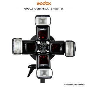 Picture of Godox S-FA Four Speedlite Adapter