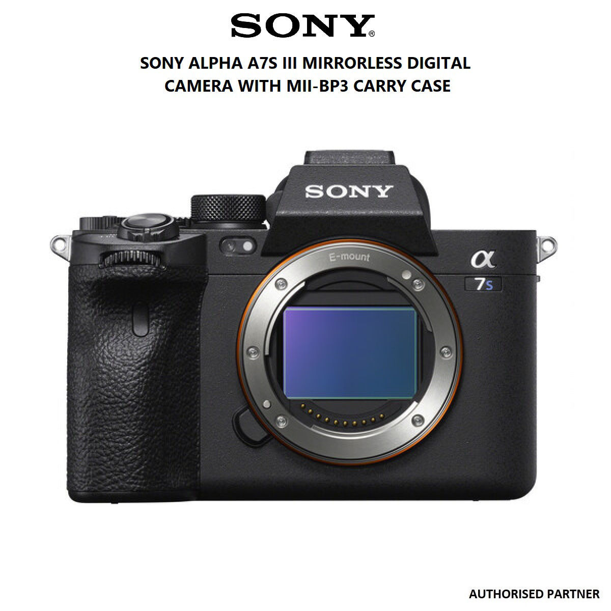 Sony Alpha A7S III Mirrorless Digital Camera | Future Forward