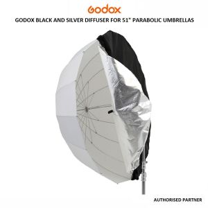 Picture of Godox Black and Silver Diffuser for 51" Parabolic Umbrellas