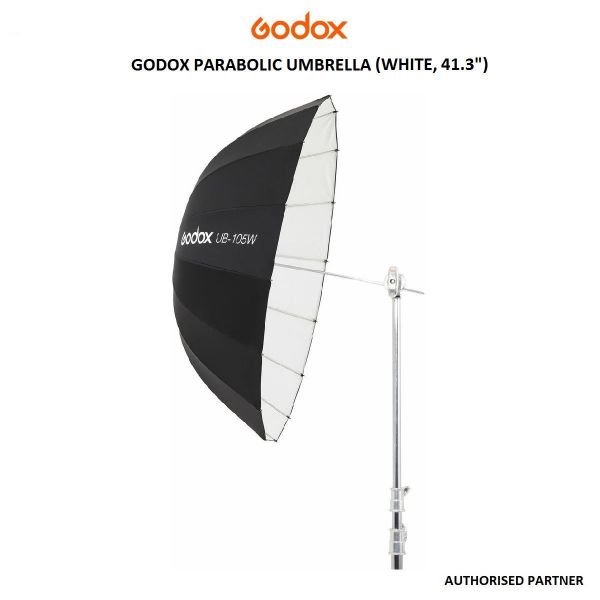 White GODOX 41.3 Parabolic Umbrella 