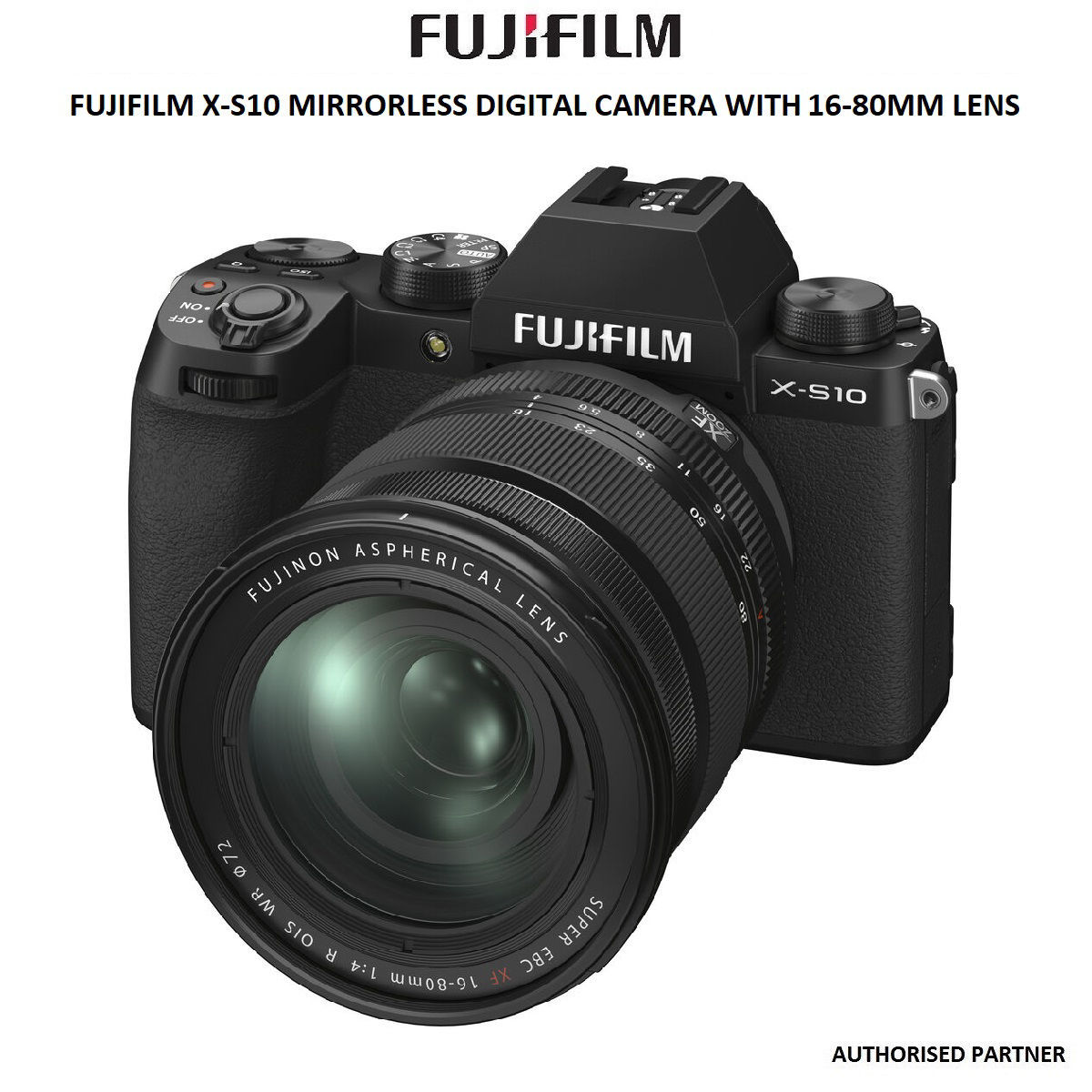FUJIFILM XS10 Mirrorless Digital Camera with 1680mm Lens Future Forward