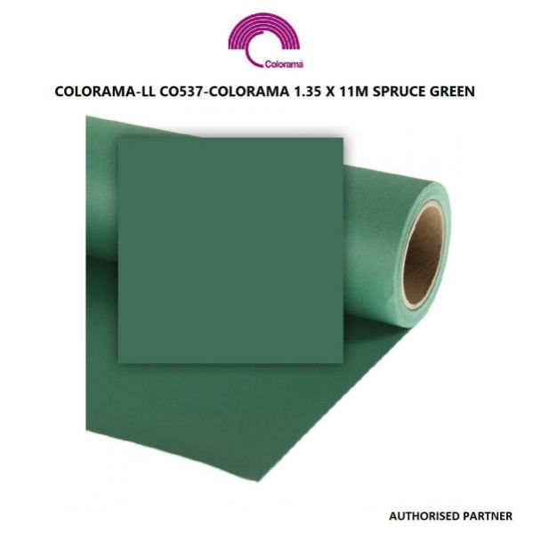 Picture of Colorama Paper Background 1.35 x 11m Spruce Green