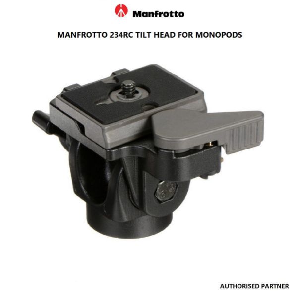 Picture of Manfrotto 234RC Tilt Head for Monopods, with Quick Release