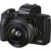 Picture of Canon EOS M50 Mark II Mirrorless Digital Camera with 15-45mm Lens (Black)