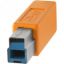 Picture of TetherPro USB 3.0 to USB Male B, 15' (4.6m) ORG