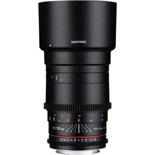 Picture of Samyang Cine 135MM T2.2 VDSLR Lens for Nikon F