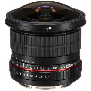Picture of Samyang MF 12MM F2.8 Lens for Fujifilm X