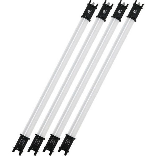 Picture of PavoTube 15C 2' RGBW LED Tube with Internal Battery 4 Light Kit