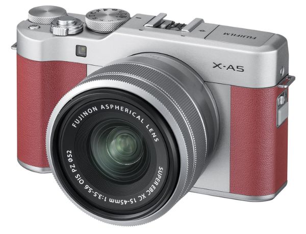 Picture of FUJIFILM X-A5 Mirrorless Digital Camera with 15-45mm Lens (PINK)