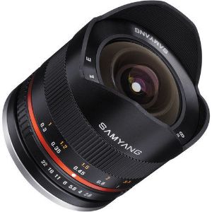 Picture of Samyang MF 8MM F2.8 II Black Lens for Canon M