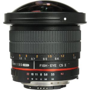 Picture of Samyang MF 8MM F3.5 Lens for Nikon AE