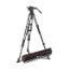 Picture of Manfrotto 612 Nitrotech Fluid Video Head and Aluminum Twin Leg Tripod with Ground Spreader