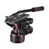 Picture of Manfrotto 612 Nitrotech Fluid Video Head and Aluminum Twin Leg Tripod with Ground Spreader