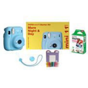 Picture of FujiFilm Instax Mini 11 Starter Kit Instant Camera (Blue)