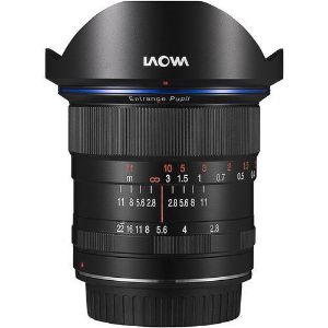 Picture of Laowa 12mm f/2.8 Zero-D (Black) for Canon EF