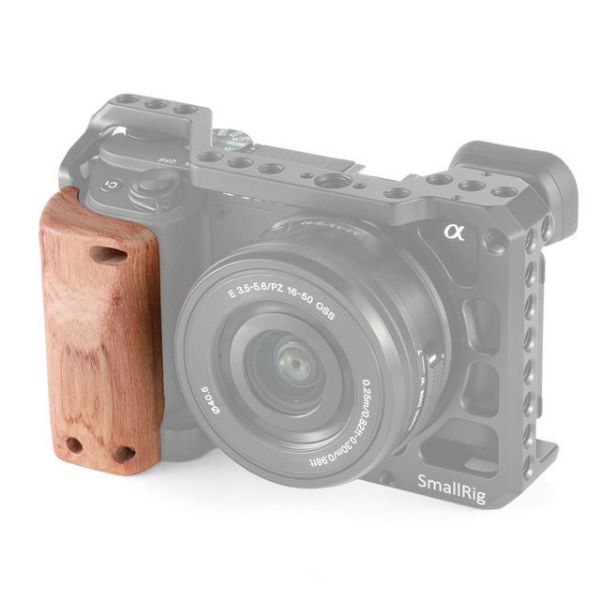 Picture of SmallRig Wooden Handgrip for Sony A6400 Cage / APS2318