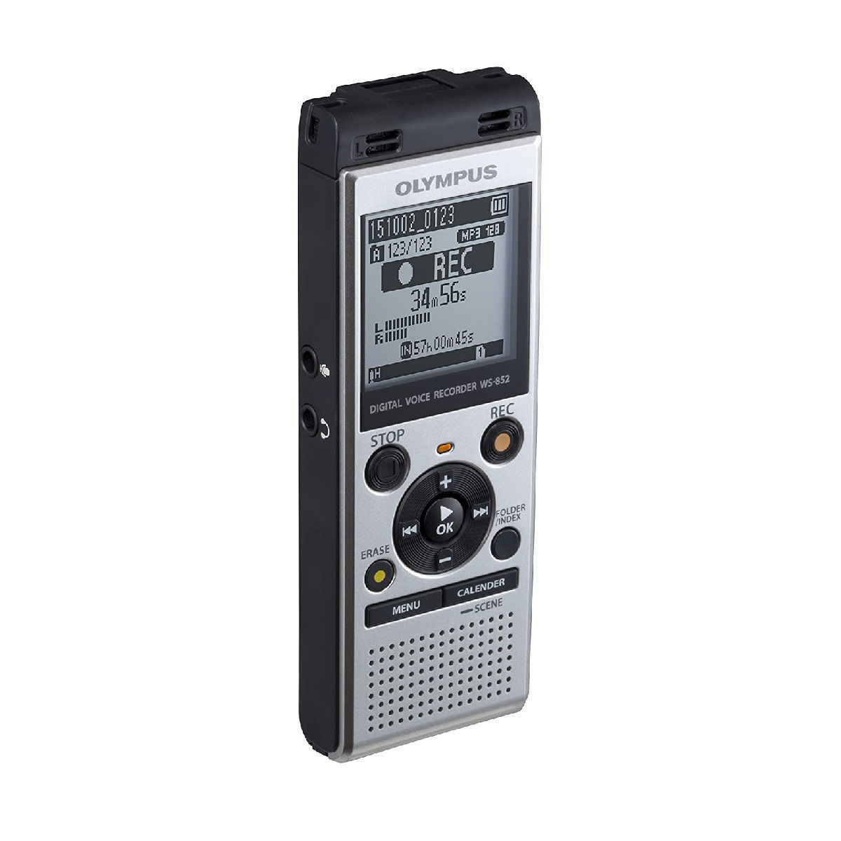 Olympus WS852 Digital Voice Recorder (Silver) Future Forward