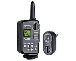 Picture of Godox XT-16 Wireless Power-Control Flash Trigger 2.4G (Transmitter and Receiver)