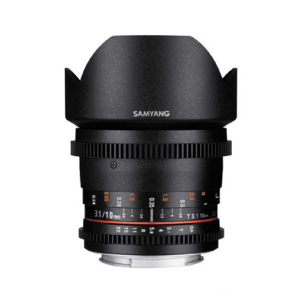 Picture of Samyang 10mm T3.1 VDSLR Lens with Sony E Mount