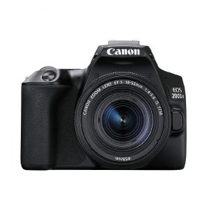 Picture of Canon EOS 200D II 24.1MP Digital SLR Camera + EF-S 18-55mm f/4 IS STM Lens (Black)