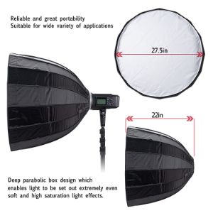 Picture of Powerpak 16K B/S Deep Umbrella Softbox 70cm