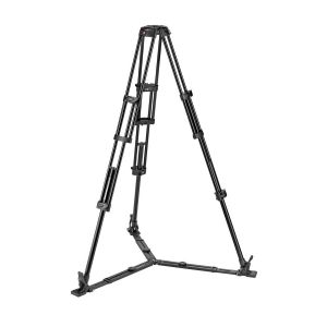 Picture of Manfrotto Aluminum Twin Leg Video Tripod with Ground Spreader