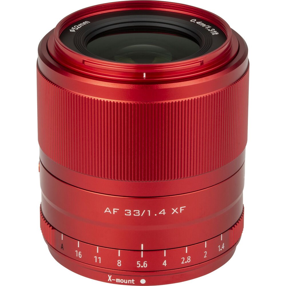 Viltrox Af 33mm F 1 4 Xf Lens For Fujifilm X China Red Limited Edition