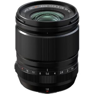 Picture of FUJIFILM XF 18mm f/1.4 R LM WR Lens