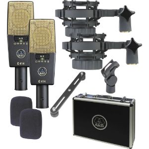 Picture of AKG C414 XLII Large-Diaphragm Multipattern Condenser Microphone (Matched Pair)