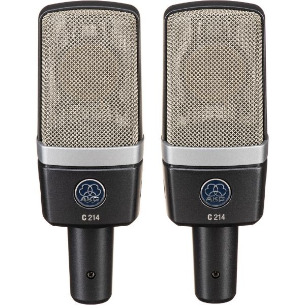 Picture of AKG C214 Large-Diaphragm Cardioid Condenser Microphone (Matched Pair)