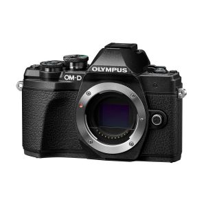 Picture of Olympus OM-D E-M10-Mark IIIS Mirrorless Digital Camera with lens 14-42mm f3.5-5.6-EZ (BLACK)