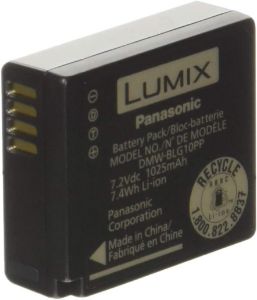 Picture of Panasonic DMW-BLG10 Li-ion Battery for Select Lumix Cameras (7.2V, 1025mAh)