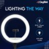 Picture of DIGITEK® (DRL 19) Professional 19 inch Big LED Ring Light with 2 color modes Dimmable Lighting