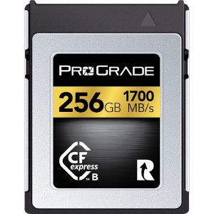 Picture of ProGrade Digital 256GB CFexpress 2.0 Type B Gold Memory Card