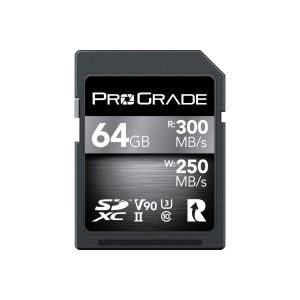 Picture of ProGrade Digital 64GB UHS-II SDXC Memory Card (Cobalt)