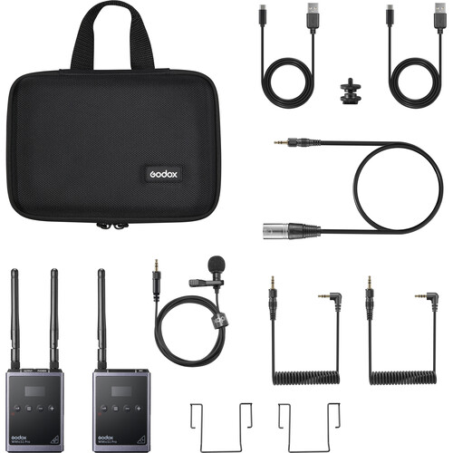Godox WMicS1 Kit 1 CameraMount Wireless Omni Lavalier Microphone